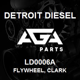 LD0006A Detroit Diesel Flywheel, Clark | AGA Parts