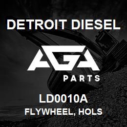 LD0010A Detroit Diesel Flywheel, Hols | AGA Parts