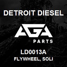 LD0013A Detroit Diesel Flywheel, Soli | AGA Parts