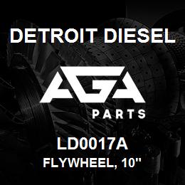 LD0017A Detroit Diesel Flywheel, 10" | AGA Parts