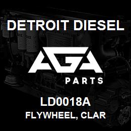 LD0018A Detroit Diesel Flywheel, Clar | AGA Parts