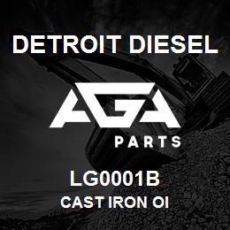 LG0001B Detroit Diesel Cast Iron Oi | AGA Parts