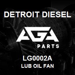 LG0002A Detroit Diesel Lub Oil Fan | AGA Parts