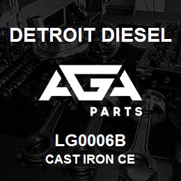 LG0006B Detroit Diesel Cast Iron Ce | AGA Parts