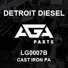 LG0007B Detroit Diesel Cast Iron Pa | AGA Parts