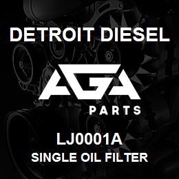 LJ0001A Detroit Diesel Single Oil Filter | AGA Parts