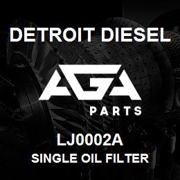 LJ0002A Detroit Diesel Single Oil Filter | AGA Parts