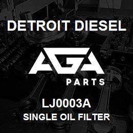 LJ0003A Detroit Diesel Single Oil Filter | AGA Parts