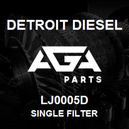 LJ0005D Detroit Diesel Single Filter | AGA Parts