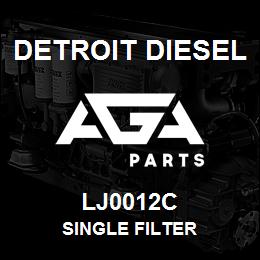 LJ0012C Detroit Diesel Single Filter | AGA Parts