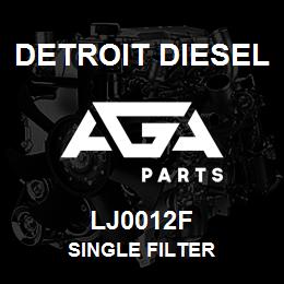 LJ0012F Detroit Diesel Single Filter | AGA Parts