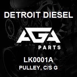 LK0001A Detroit Diesel Pulley, C/S G | AGA Parts