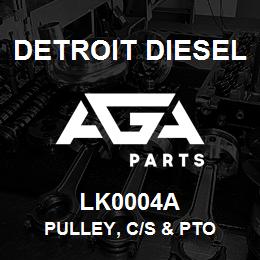 LK0004A Detroit Diesel Pulley, C/S & PTO | AGA Parts