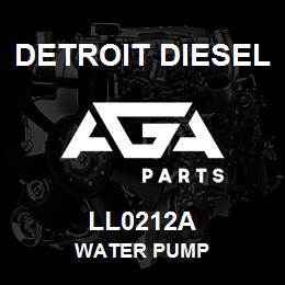 LL0212A Detroit Diesel Water Pump | AGA Parts