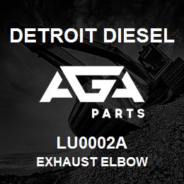 LU0002A Detroit Diesel Exhaust Elbow | AGA Parts