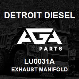 LU0031A Detroit Diesel Exhaust Manifold | AGA Parts