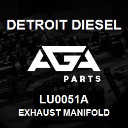 LU0051A Detroit Diesel Exhaust Manifold | AGA Parts