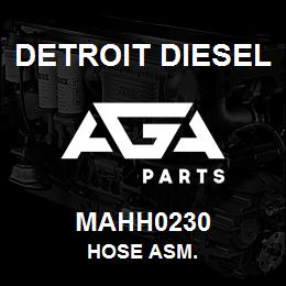 MAHH0230 Detroit Diesel Hose Asm. | AGA Parts