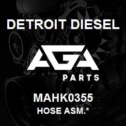 MAHK0355 Detroit Diesel Hose Asm.* | AGA Parts