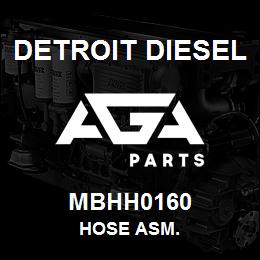 MBHH0160 Detroit Diesel Hose Asm. | AGA Parts