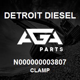 N000000003807 Detroit Diesel Clamp | AGA Parts