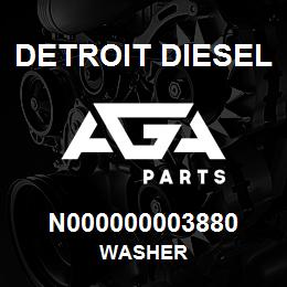 N000000003880 Detroit Diesel Washer | AGA Parts