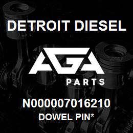 N000007016210 Detroit Diesel Dowel Pin* | AGA Parts