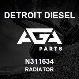 N311634 Detroit Diesel Radiator | AGA Parts