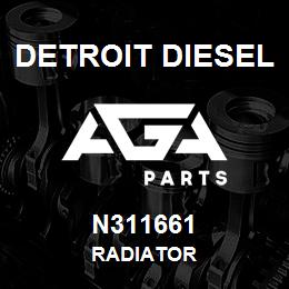 N311661 Detroit Diesel Radiator | AGA Parts