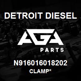 N916016018202 Detroit Diesel Clamp* | AGA Parts