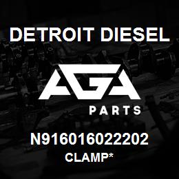 N916016022202 Detroit Diesel Clamp* | AGA Parts