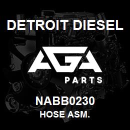 NABB0230 Detroit Diesel Hose Asm. | AGA Parts