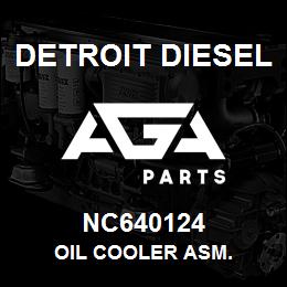 NC640124 Detroit Diesel Oil Cooler Asm. | AGA Parts