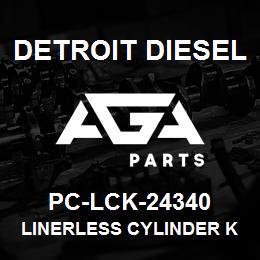 PC-LCK-24340 Detroit Diesel Linerless Cylinder Kit, 92T, 17:1 CR | AGA Parts