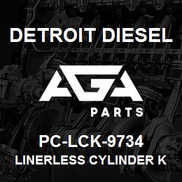 PC-LCK-9734 Detroit Diesel Linerless Cylinder Kit, 53T, Std. | AGA Parts