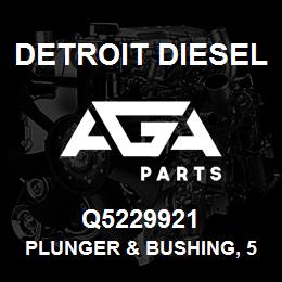 Q5229921 Detroit Diesel Plunger & Bushing, 5A50* | AGA Parts