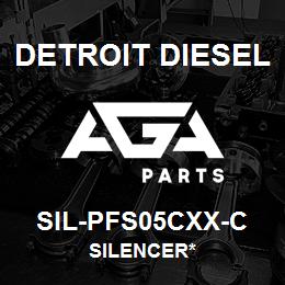 SIL-PFS05CXX-C Detroit Diesel Silencer* | AGA Parts