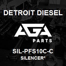 SIL-PFS10C-C Detroit Diesel Silencer* | AGA Parts