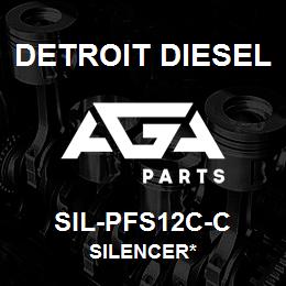 SIL-PFS12C-C Detroit Diesel Silencer* | AGA Parts