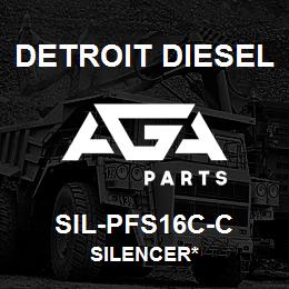 SIL-PFS16C-C Detroit Diesel Silencer* | AGA Parts