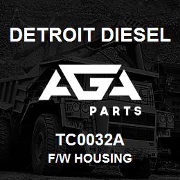 TC0032A Detroit Diesel F/W Housing | AGA Parts