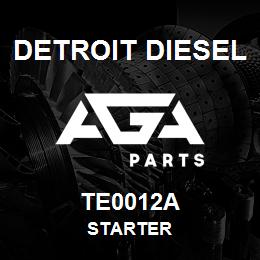 TE0012A Detroit Diesel Starter | AGA Parts