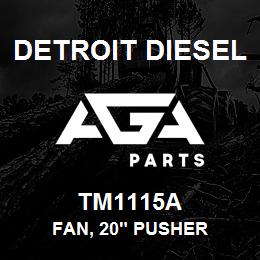 TM1115A Detroit Diesel Fan, 20" Pusher | AGA Parts