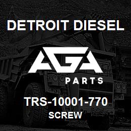 TRS-10001-770 Detroit Diesel Screw | AGA Parts