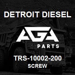 TRS-10002-200 Detroit Diesel Screw | AGA Parts