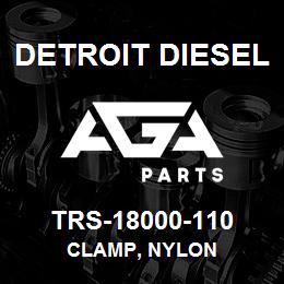 TRS-18000-110 Detroit Diesel Clamp, Nylon | AGA Parts