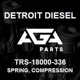 TRS-18000-336 Detroit Diesel Spring, Compression | AGA Parts