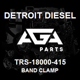 TRS-18000-415 Detroit Diesel Band Clamp | AGA Parts