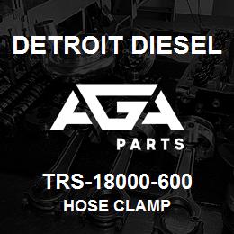 TRS-18000-600 Detroit Diesel Hose Clamp | AGA Parts