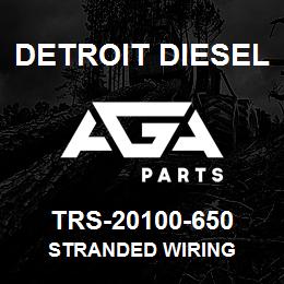 TRS-20100-650 Detroit Diesel Stranded Wiring | AGA Parts